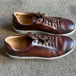 Magnanni Brown Sneakers Size 12